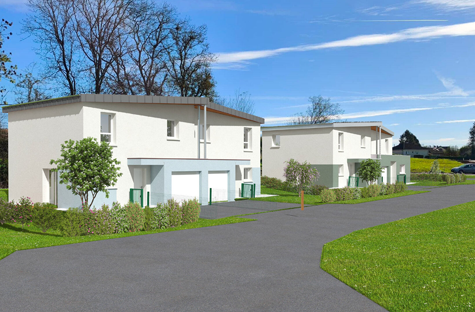 Photo Maison vendue sur plan de 85,80 m2 - Pouilley-Français image 2/3