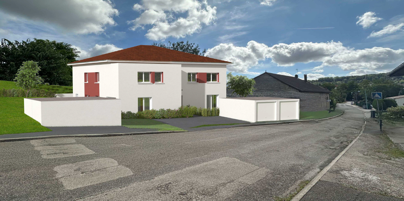 Appartement neuf de 83 m2 avec jardin - Pouilley-les-Vignes