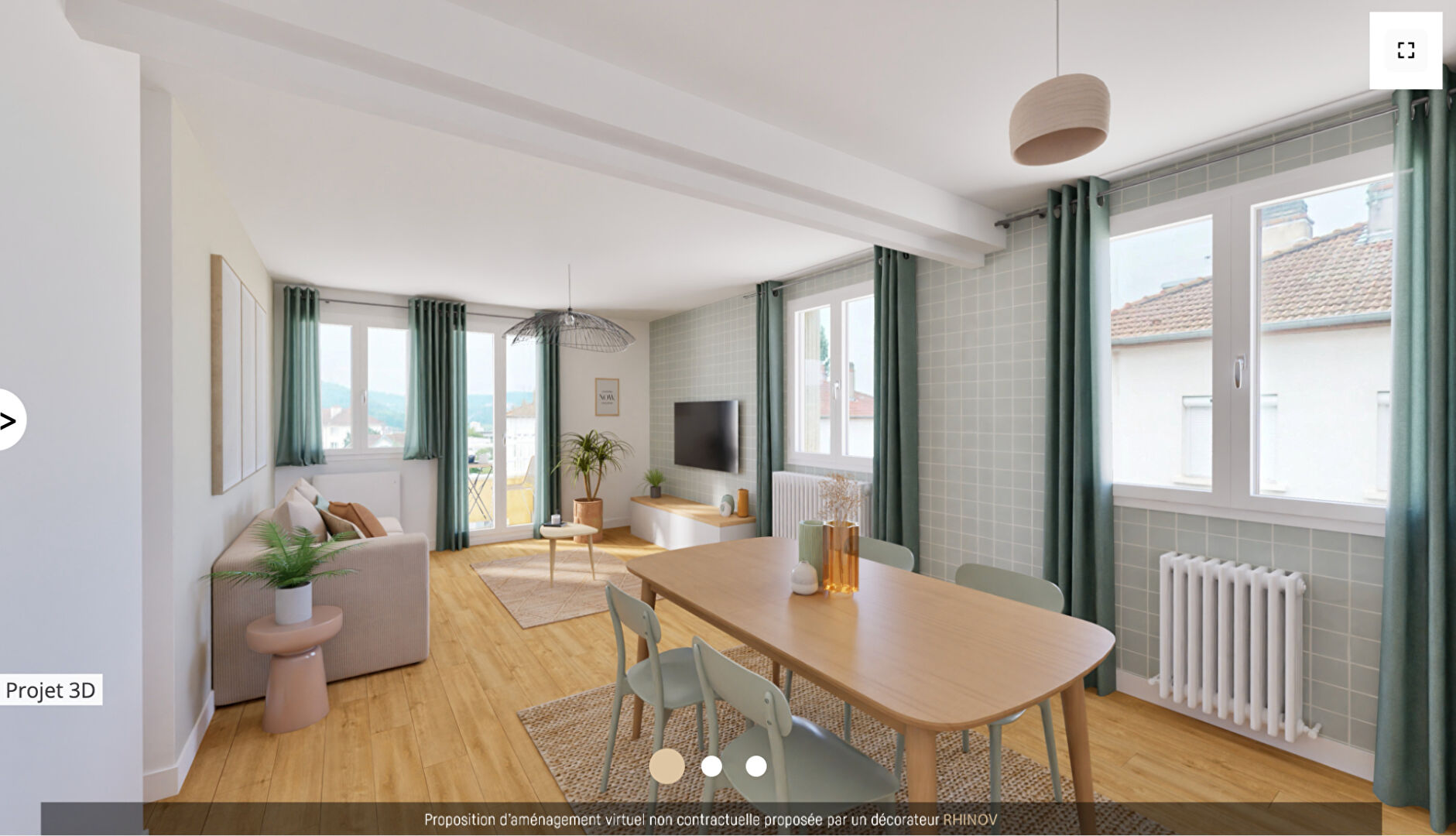 Appartement Besançon 4 pièces - 61 m2