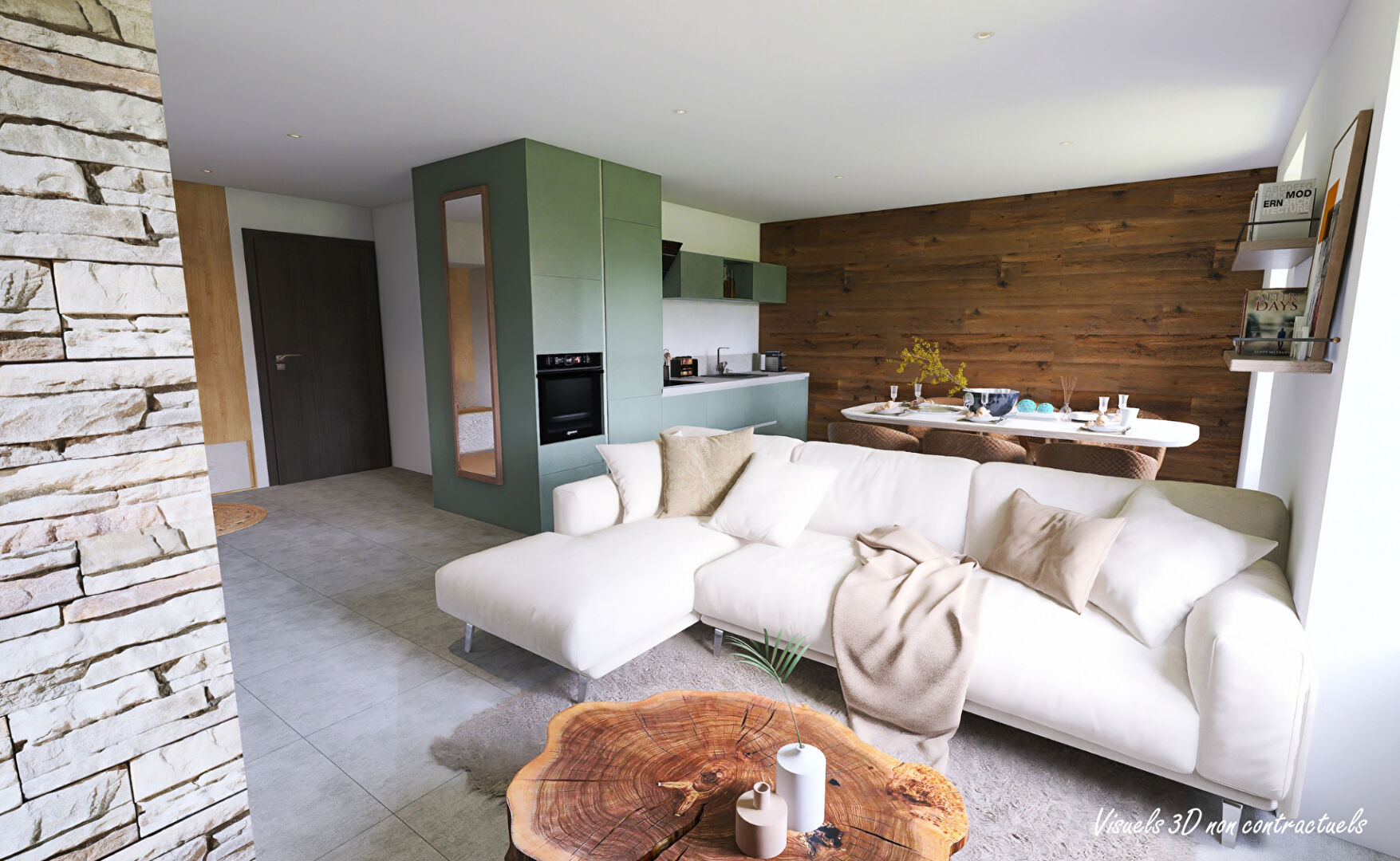 Photo Appartement Morteau 3 pièce(s) 64.75 m2 image 2/6