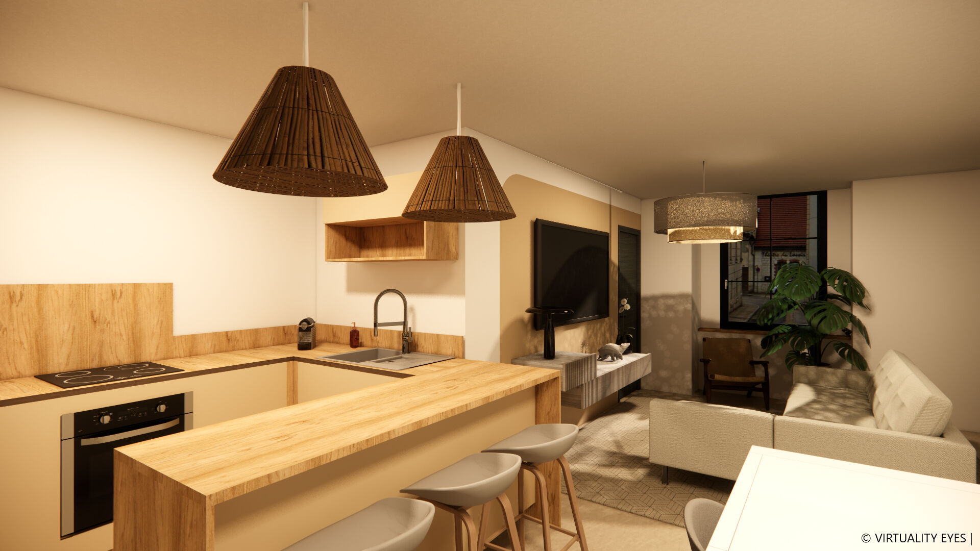 Photo Appartement Pontarlier 2 pièce(s) 45 m2 image 2/6