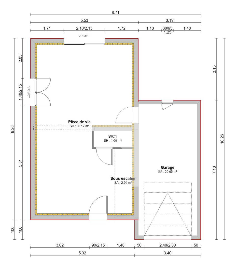 Photo Maison à Chalamont 3 pièce(s) 74m2 image 6/6