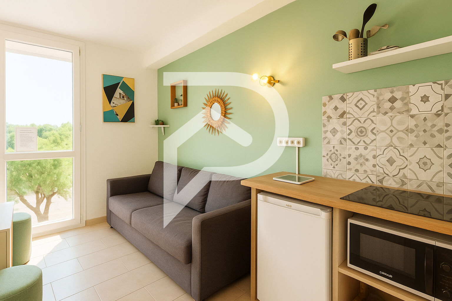 Appartement  Argeles Sur Mer en1ére ligne de la mer