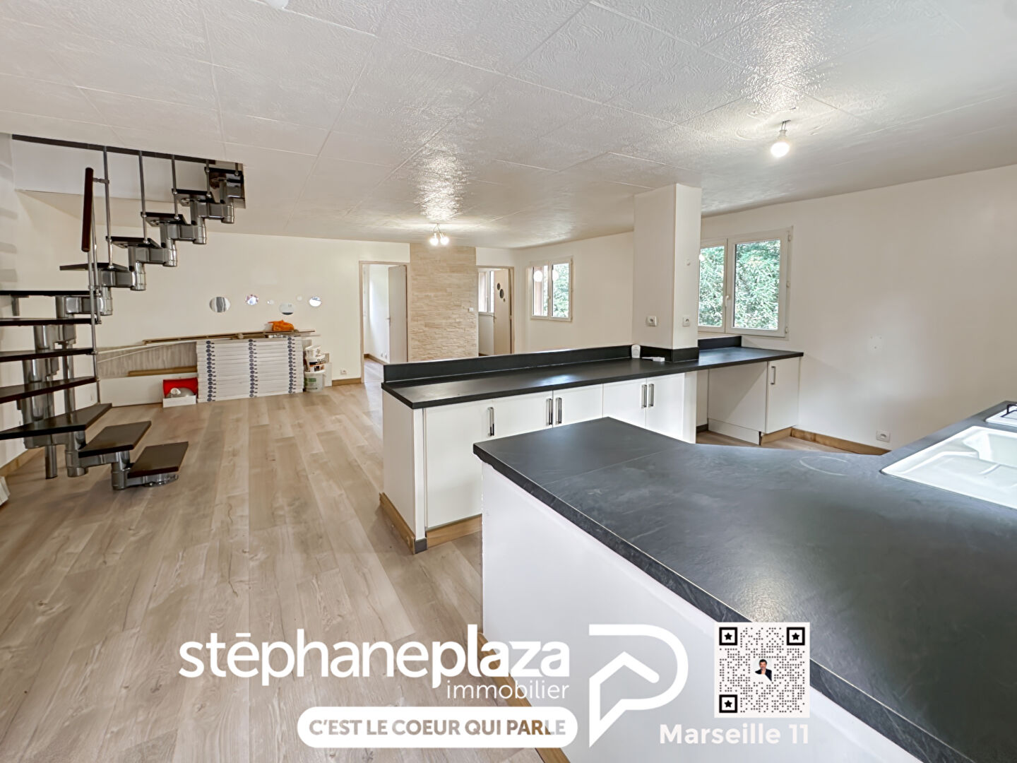 13011 Marseille, St Marcel, La Forbine, maison a vendre de type 4 avec