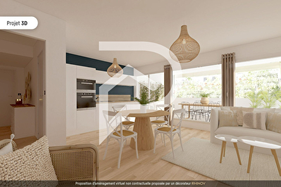 Appartement a vendre paris-19e-arrondissement - 3 pièce(s) - 60.44 m2 - Surfyn