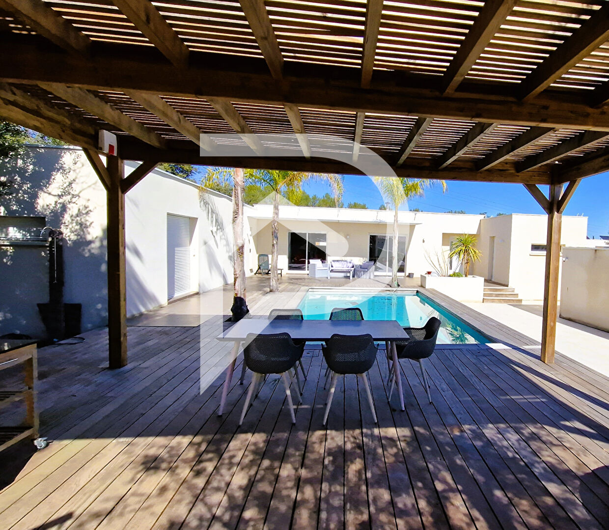 Photo TRES JOLIE CONTEMPORAINE DE PLAIN PIED image 2/6