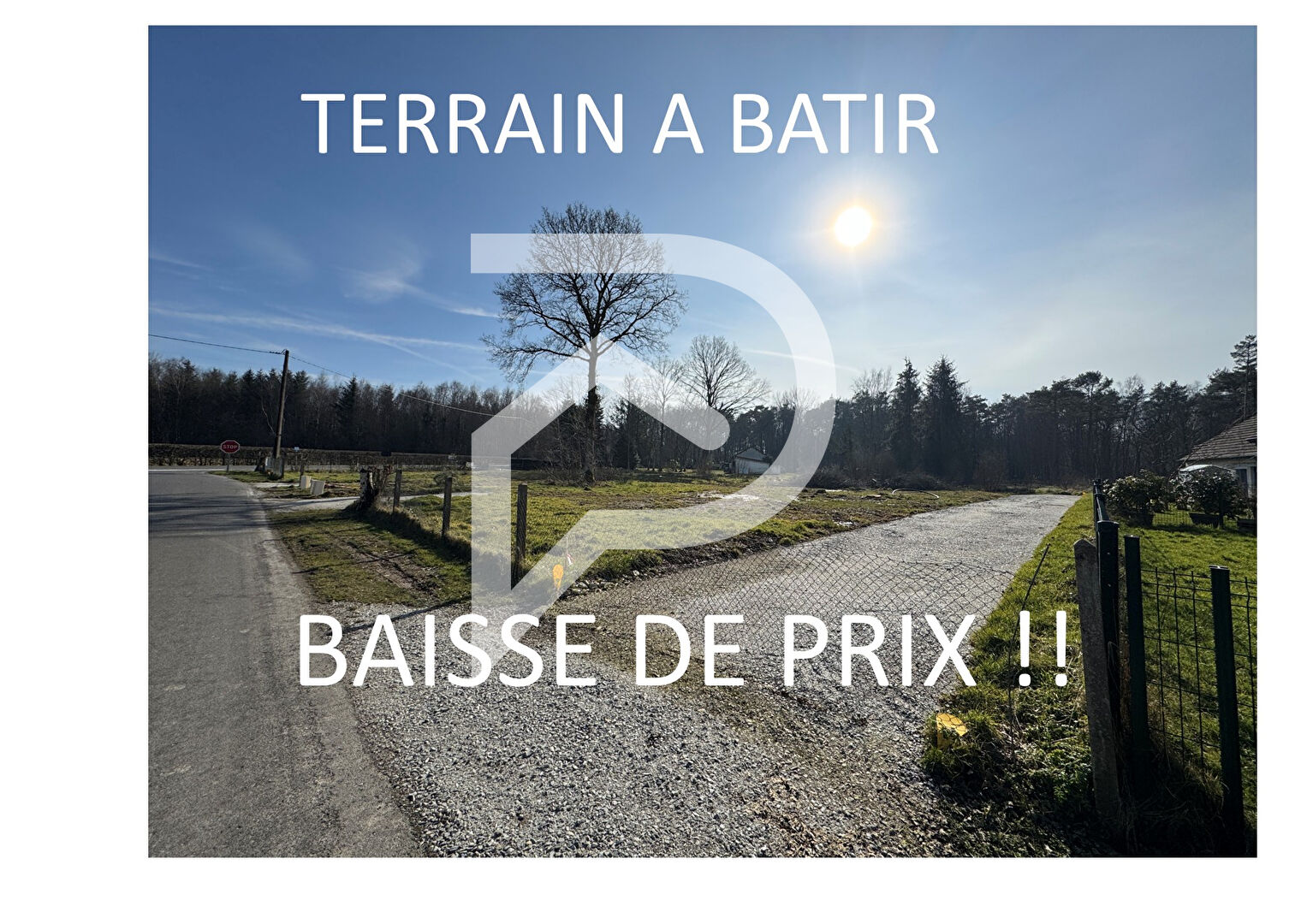 TERRAIN VIABILISE  1627 M²