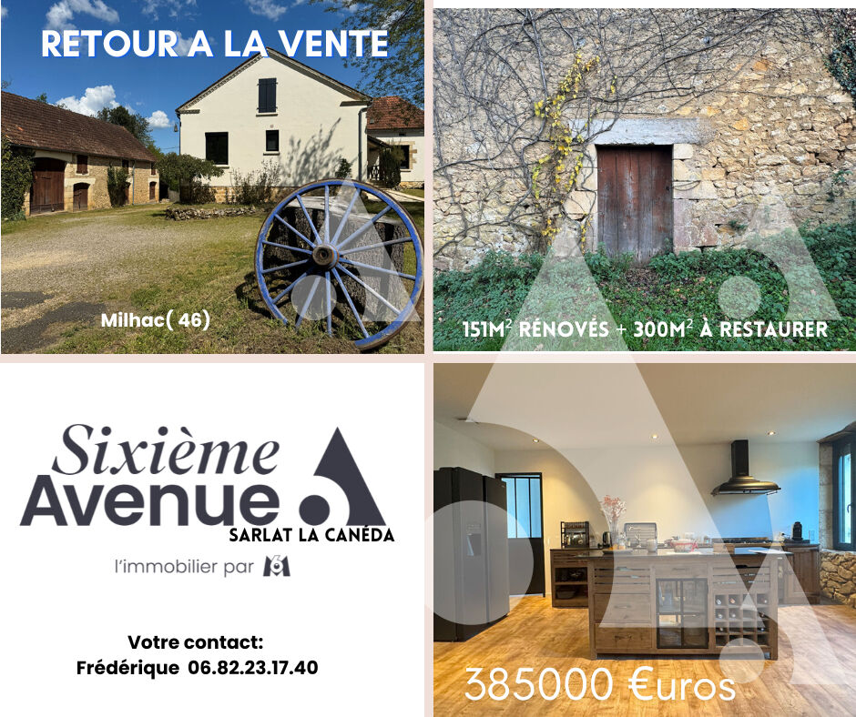 Propriété exceptionnelle aux limites du Périgord Noir!