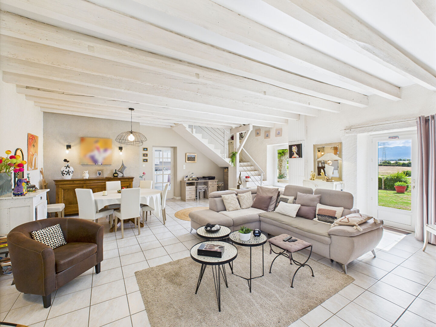 Photo MAISON STYLE  PROVENCALE 167M²  PROCHE GARE TGV AVEC 2 STUDIOS  SUR  12700m²  26320  ST MARCEL LES VALENCE image 2/6