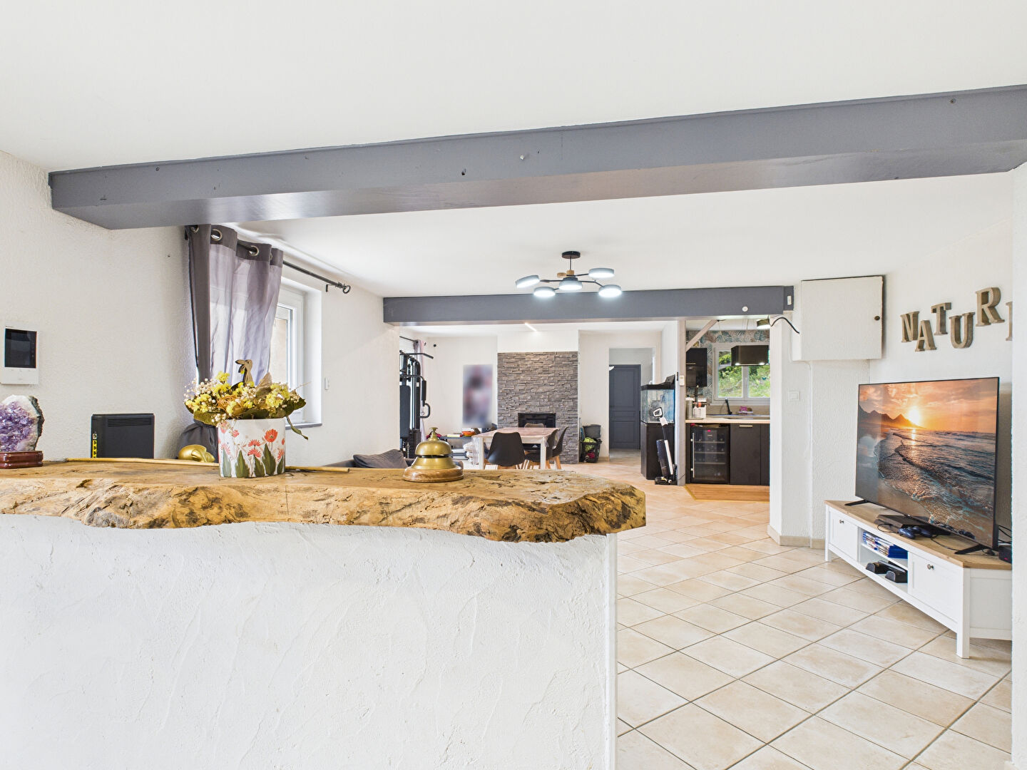 Photo Grande maison familiale avec piscine et 6 chambres, à 20 mn de Bourgoin image 6/6