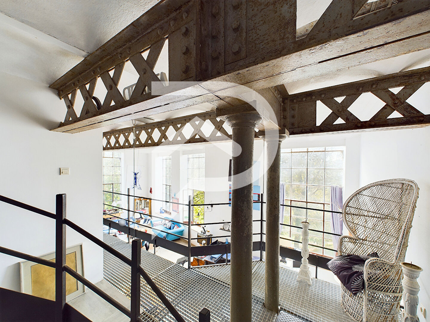 Photo LOFT de 245m²  SUR 3 PLATEAUX D'ANS UNE ANCIENNE FILATURE  SUR PARCELLE DE 968M² SITUE A VILLENEUVE DE BERG 07170 image 4/6