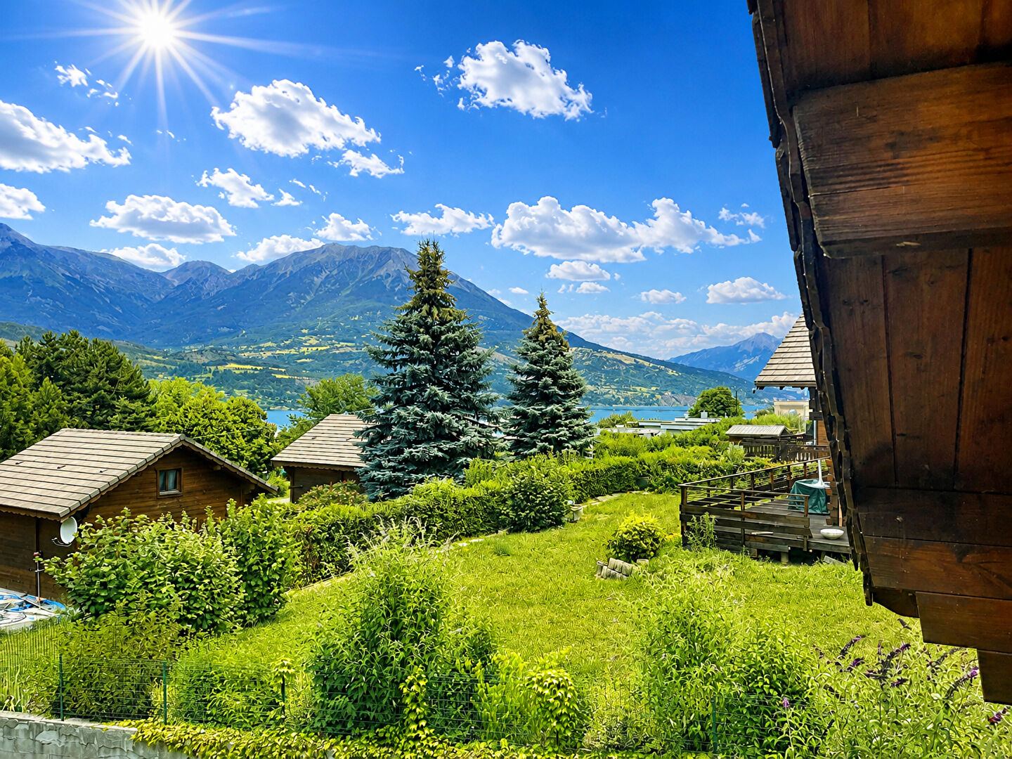 
Chalet avec vue lac - Pr&eacute; d'&Eacute;meraude
