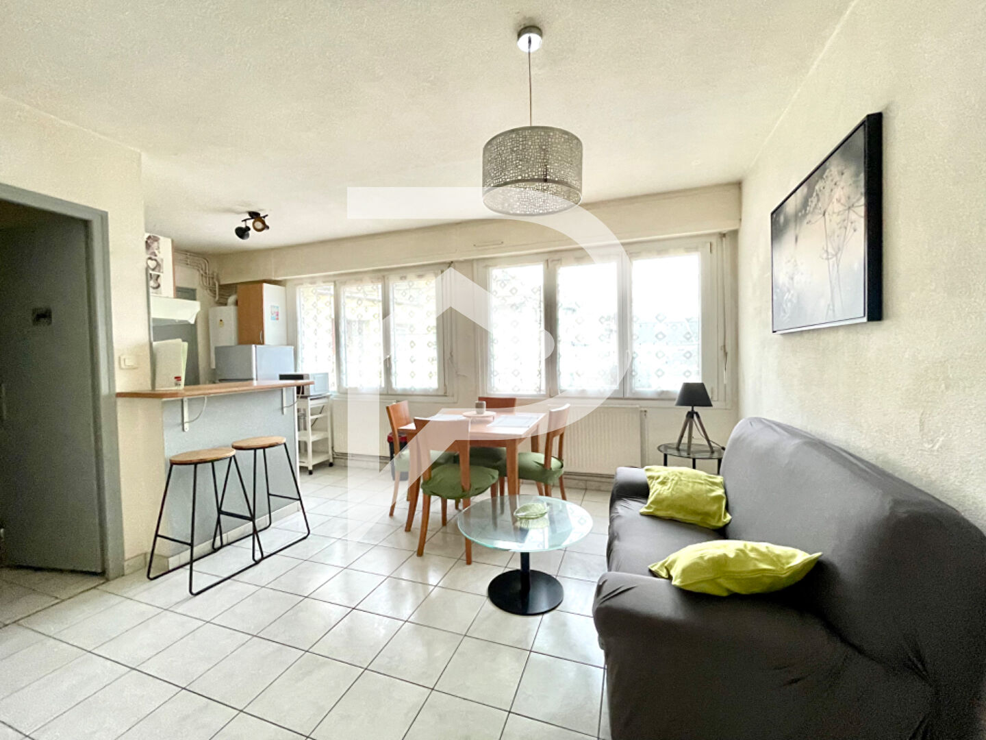 Appartement meublé Delle 2 pièce(s) 36 m2