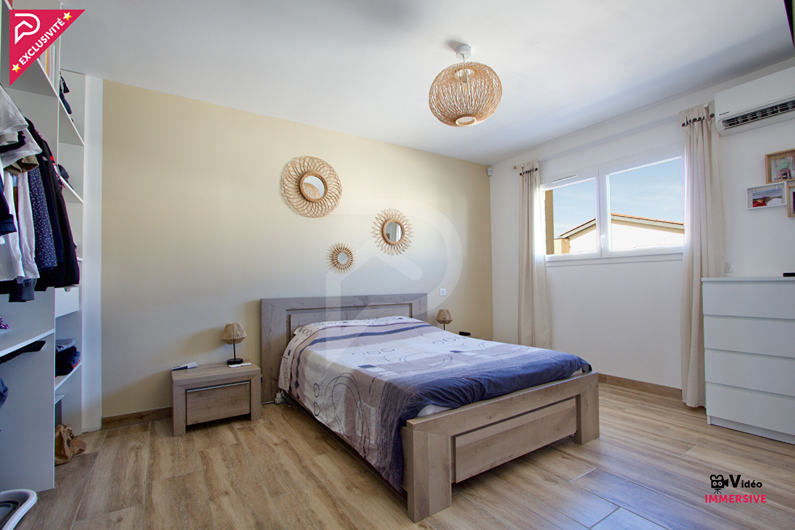 Photo EXCLUSIVITÉ PLAZA IMMOBILIER.- COURNONTERRAL - VILLA RÉCENTE 2020 - 126 M2 - 3 CHAMBRES - BUANDERIE - GARAGE À MOTO - TERRASSE 35 M2 -  TERRAIN 220 M2 image 5/6