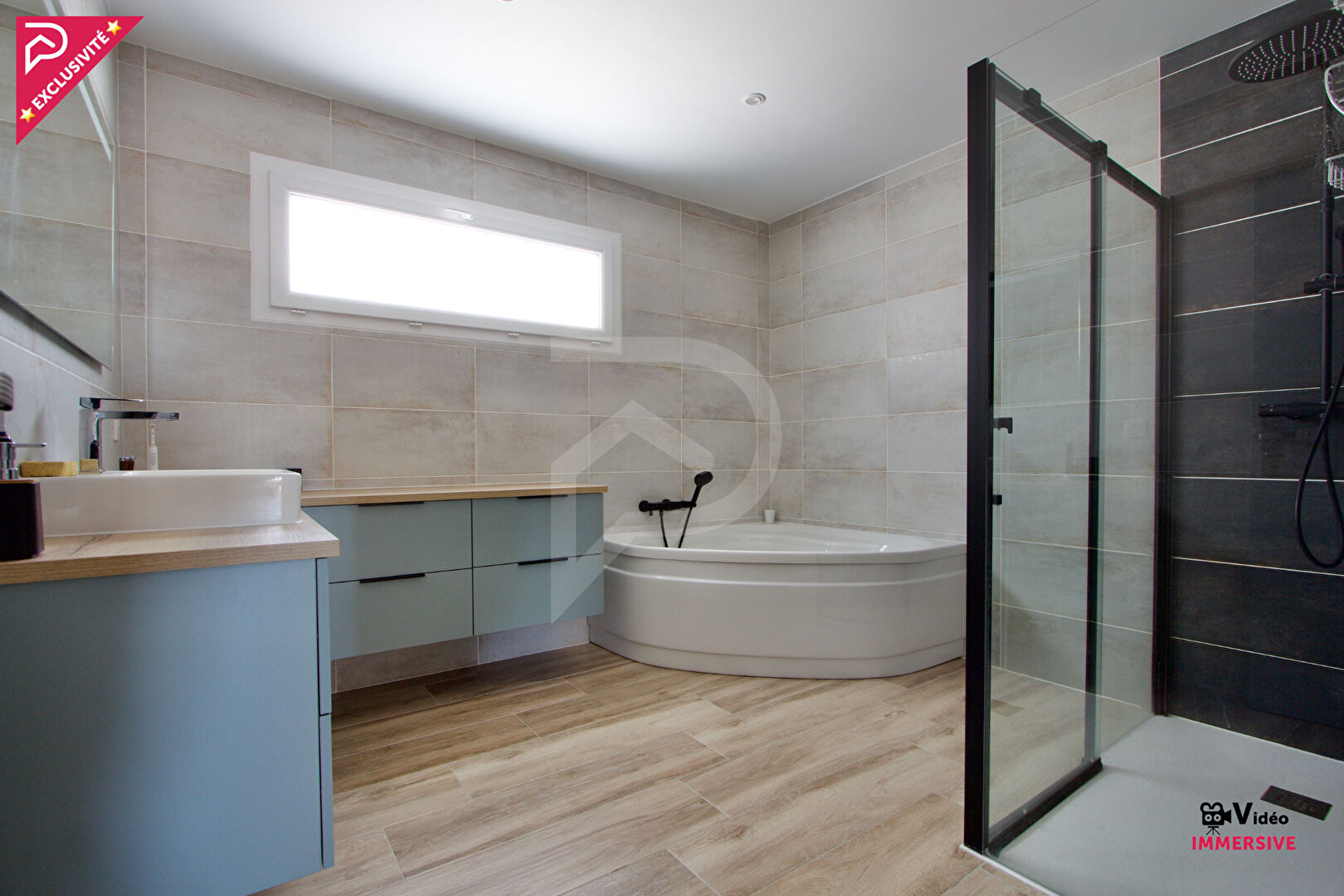 Photo EXCLUSIVITÉ PLAZA IMMOBILIER.- COURNONTERRAL - VILLA RÉCENTE 2020 - 126 M2 - 3 CHAMBRES - BUANDERIE - GARAGE À MOTO - TERRASSE 35 M2 -  TERRAIN 220 M2 image 6/6