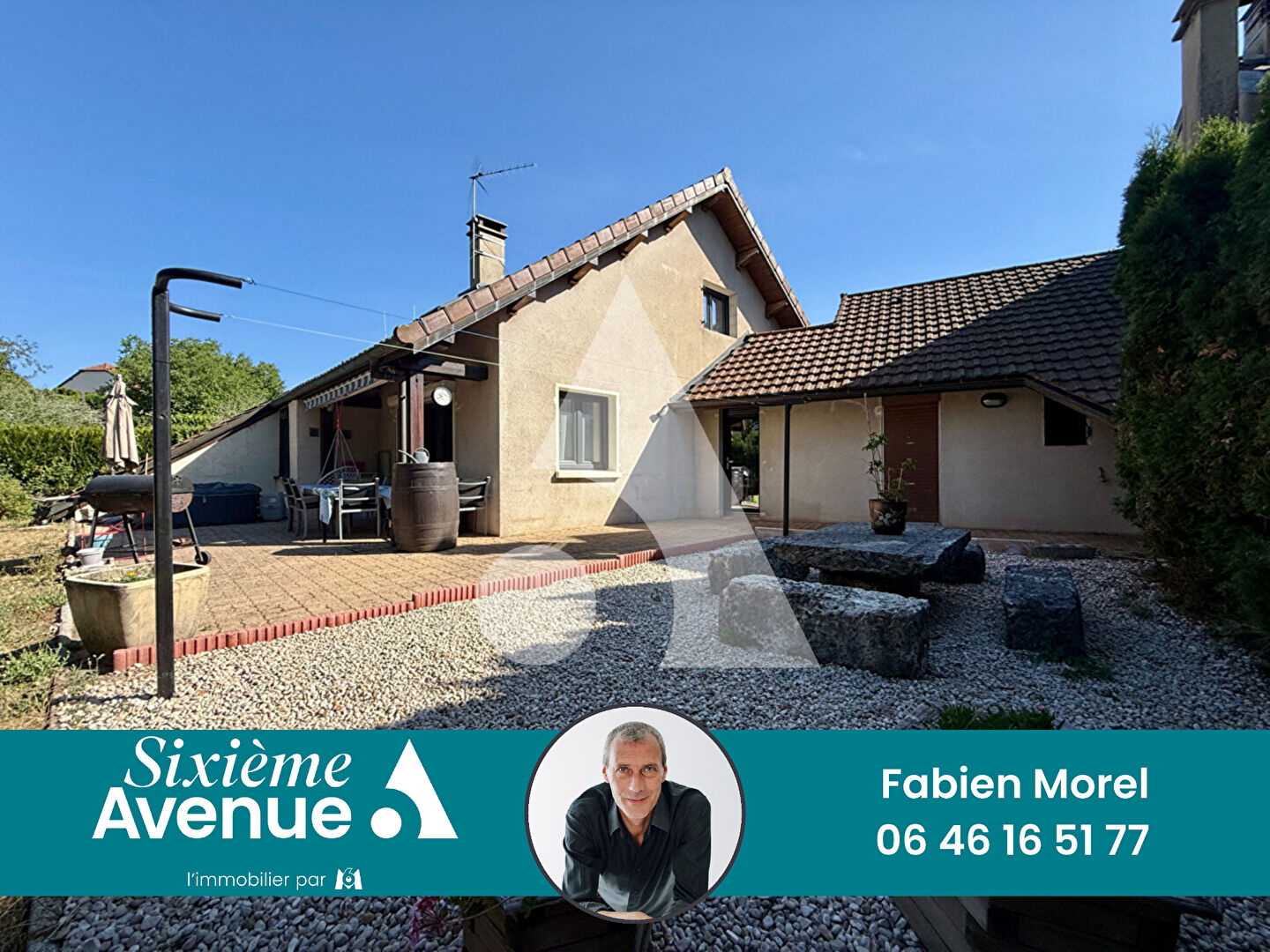Maison de plain-pied, Moirans-en Montagne, 111 m²