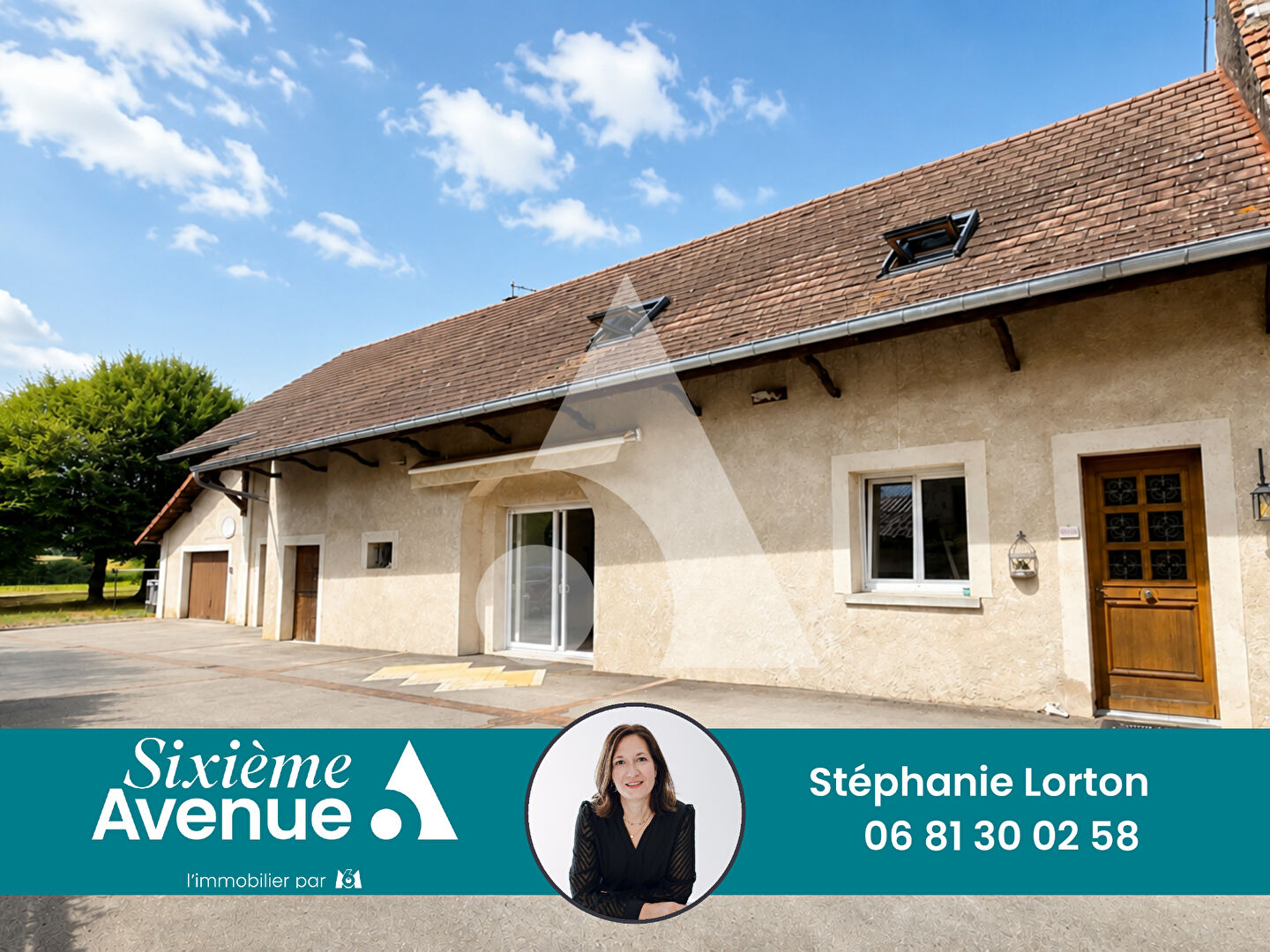 Maison de village, 156m², 3 chambres, dépendances, terrain 2432m²
