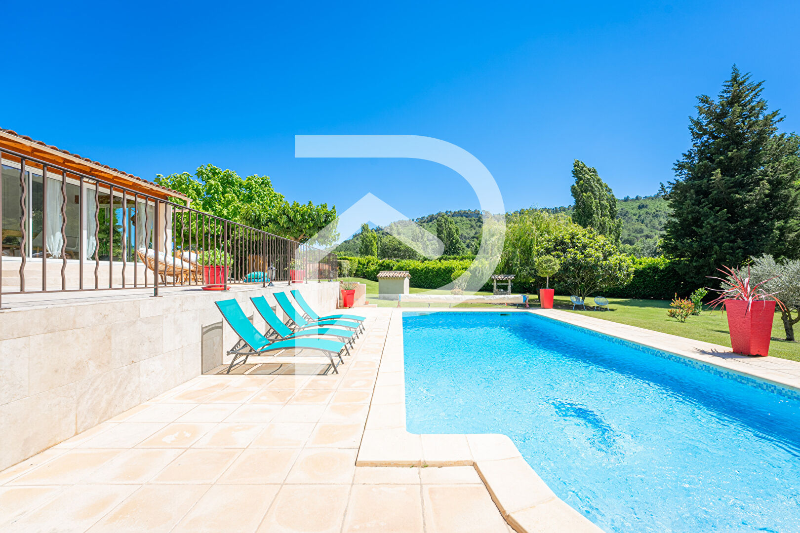 Photo Ansouis -Villa Pp de 100 m2 hab sur 2 951 m2 jardin image 2/6