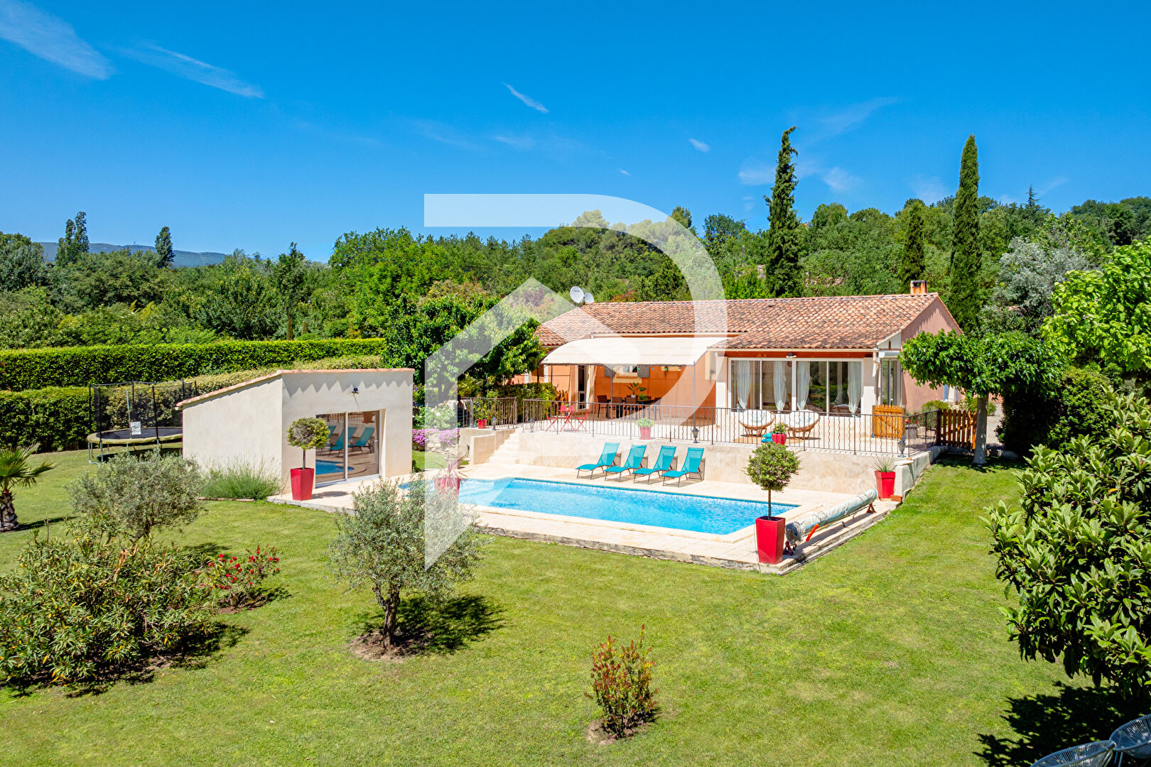 Photo Ansouis -Villa Pp de 100 m2 hab sur 2 951 m2 jardin image 5/6