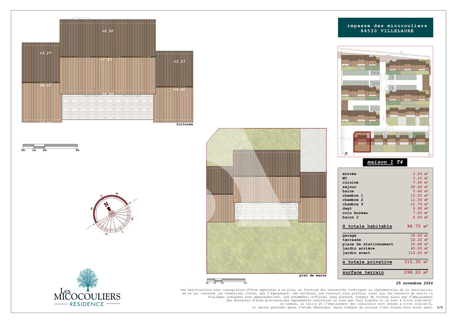 Photo Villelaure - Maison T4 98,75 m2 avec terrasse, jardin et garage image 3/6