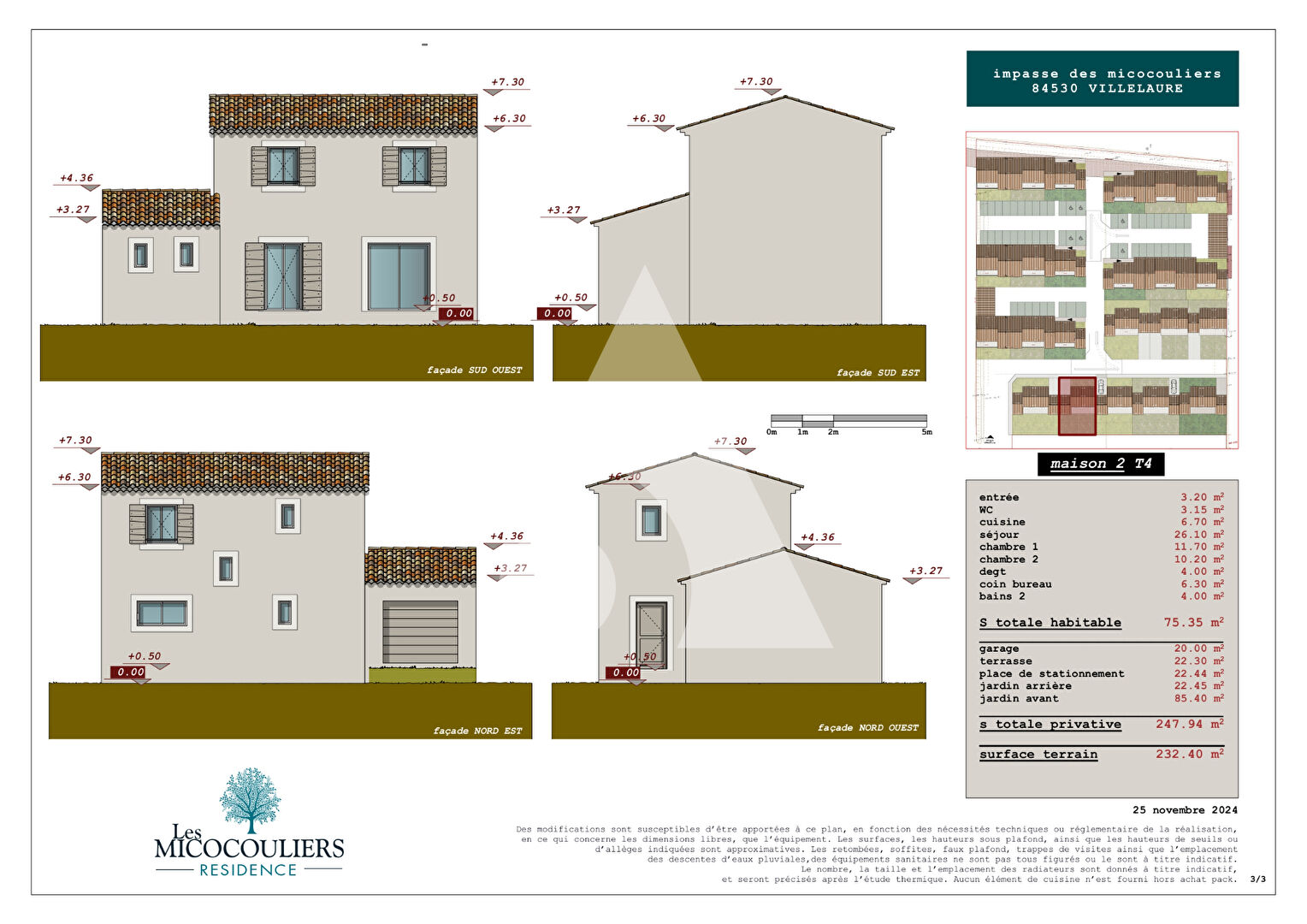 Photo Villelaure - Maison T3 75,35 m2 hab avec terrasse, jardin et garage image 1/6