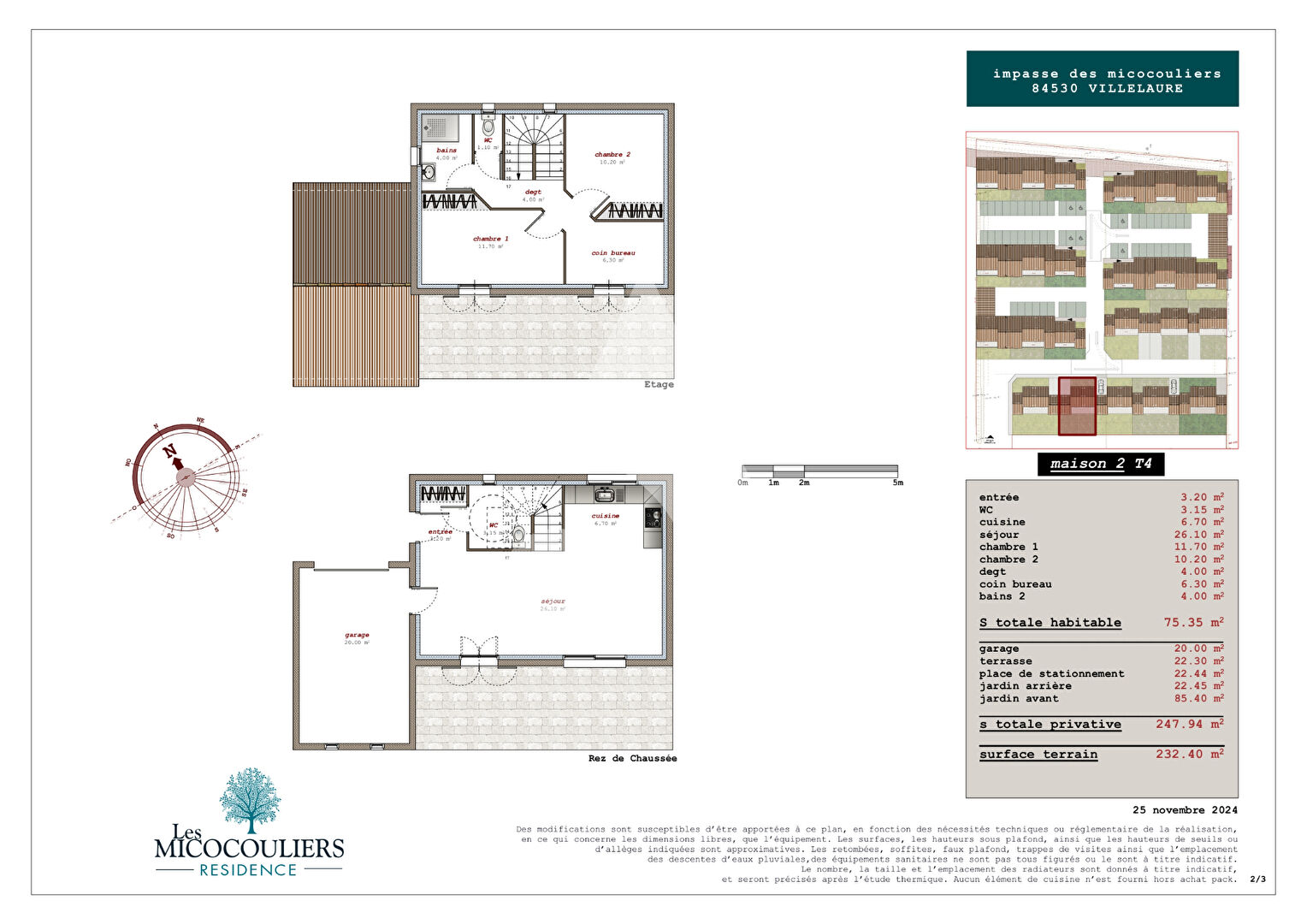 Photo Villelaure - Maison T3 75,35 m2 hab avec terrasse, jardin et garage image 2/6