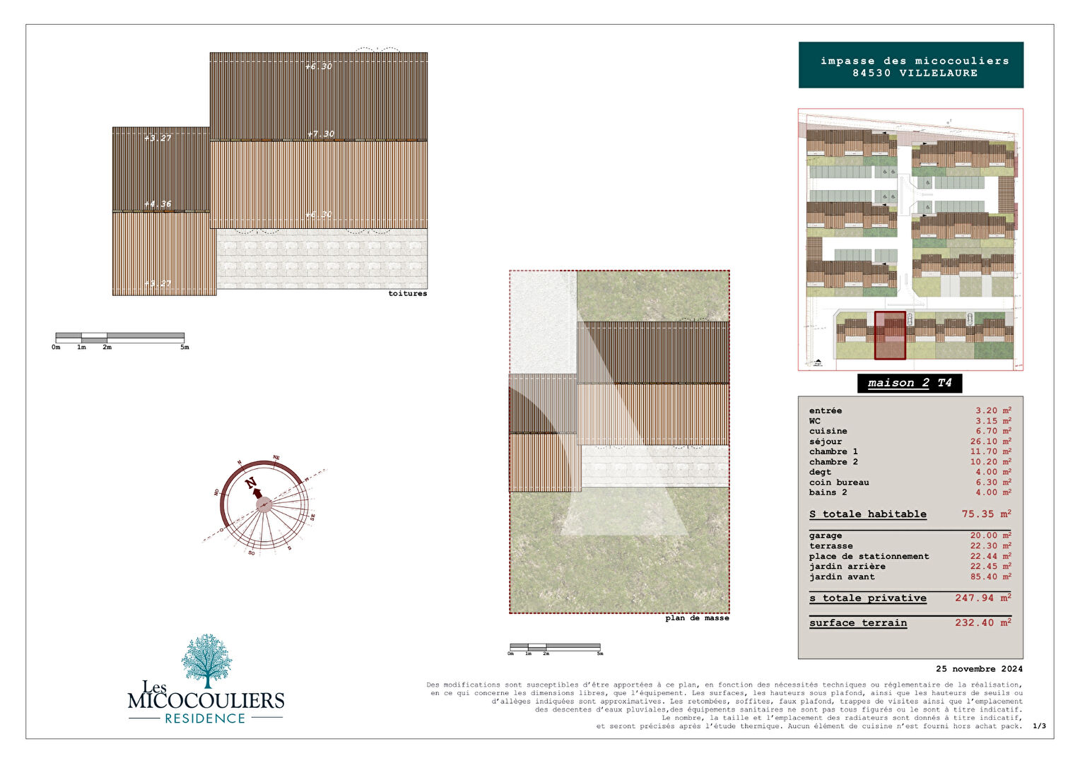 Photo Villelaure - Maison T3 75,35 m2 hab avec terrasse, jardin et garage image 3/6