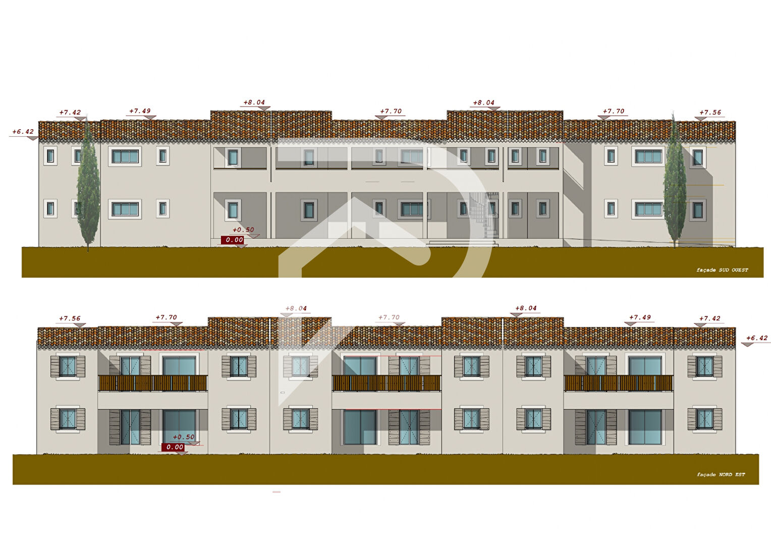 Photo Villelaure - Appartement T3 en Rez de jardin de 71,94 m2 hab - jardin - terrasse image 1/6