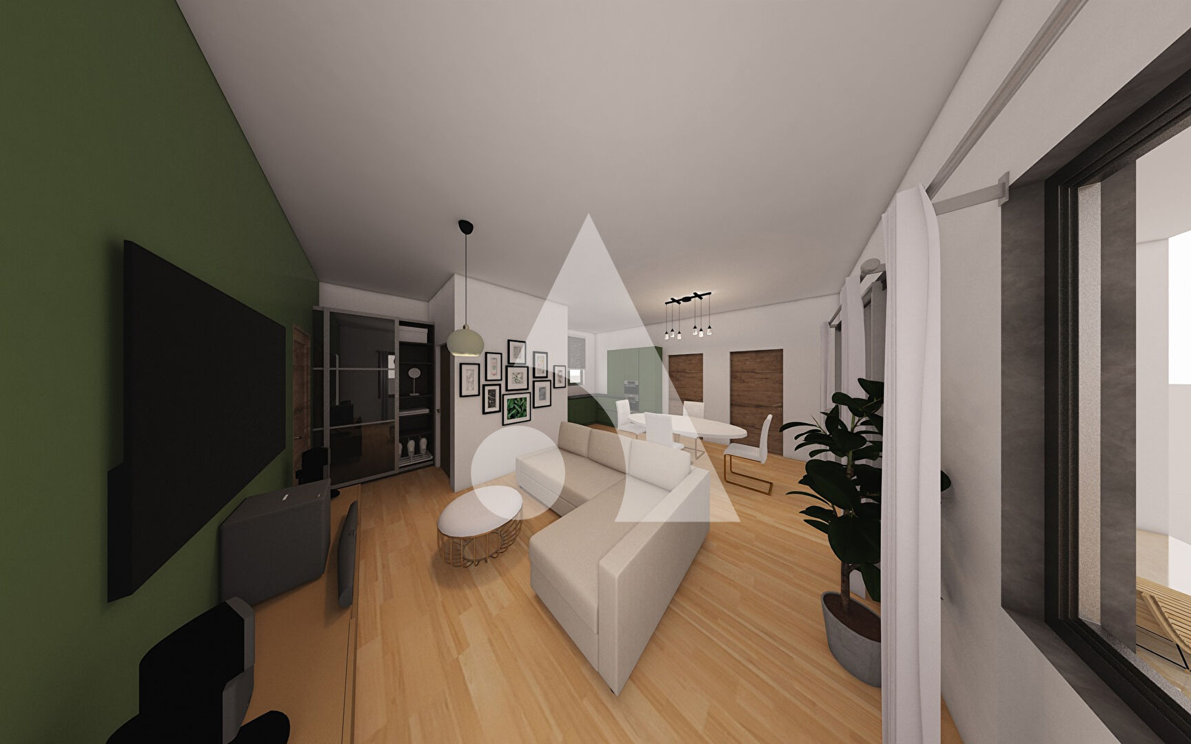 Photo Villelaure - Appartement T3 de 71,94 m2 avec terrasse image 6/6