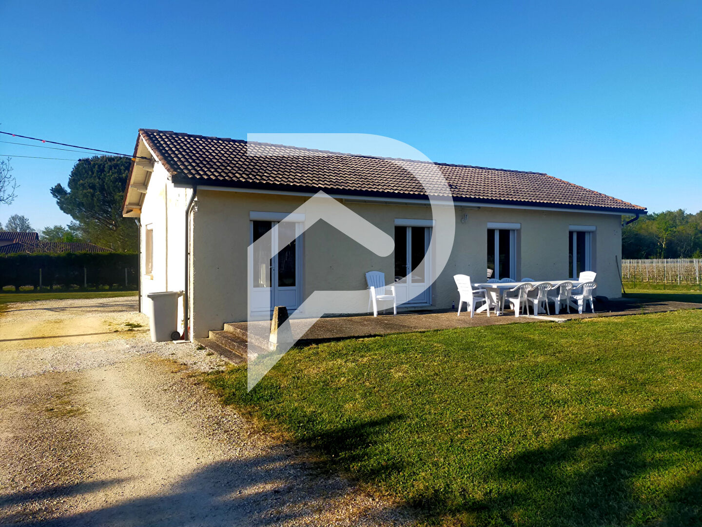 Maison Lamonzie Saint Martin 4 pièce(s) 83 m2, 3 chambres