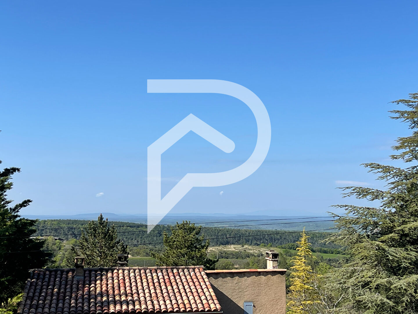 TRÈS BEAU TERRAIN DE 2985M2 CONSTRUCTIBLE À SAINT JURS - SUPERBE VUE