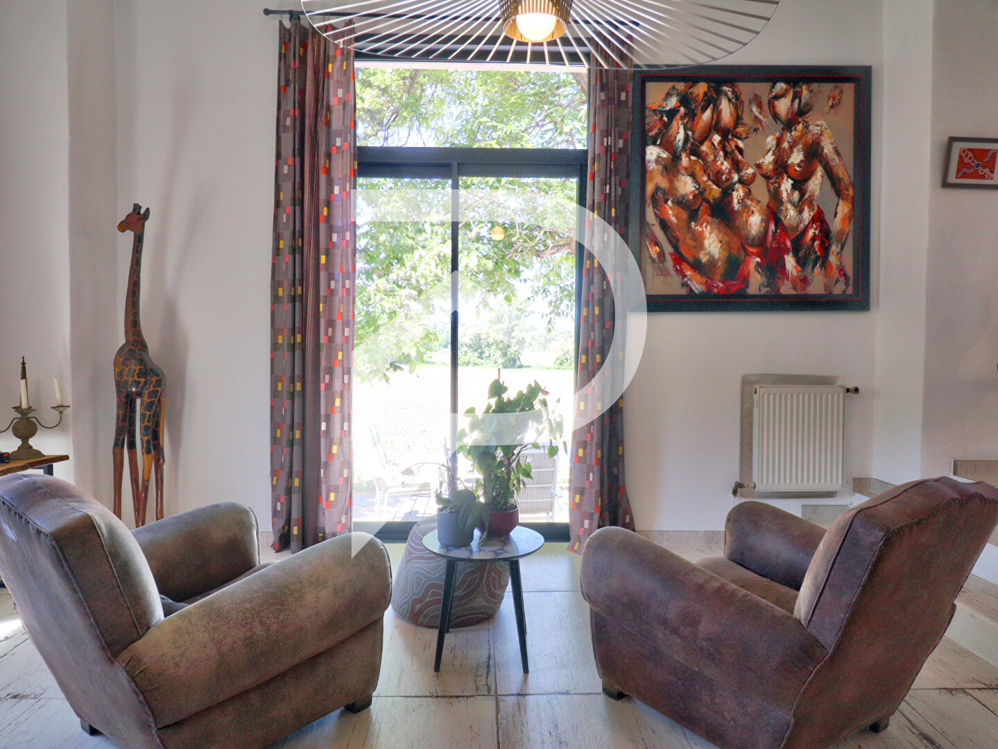 Photo VILLA TYPE 5 LUMINEUSE AVEC PISCINE JARDIN  ANNEXE ET VUE IMPRENABLE A SAINT MAIME image 2/6