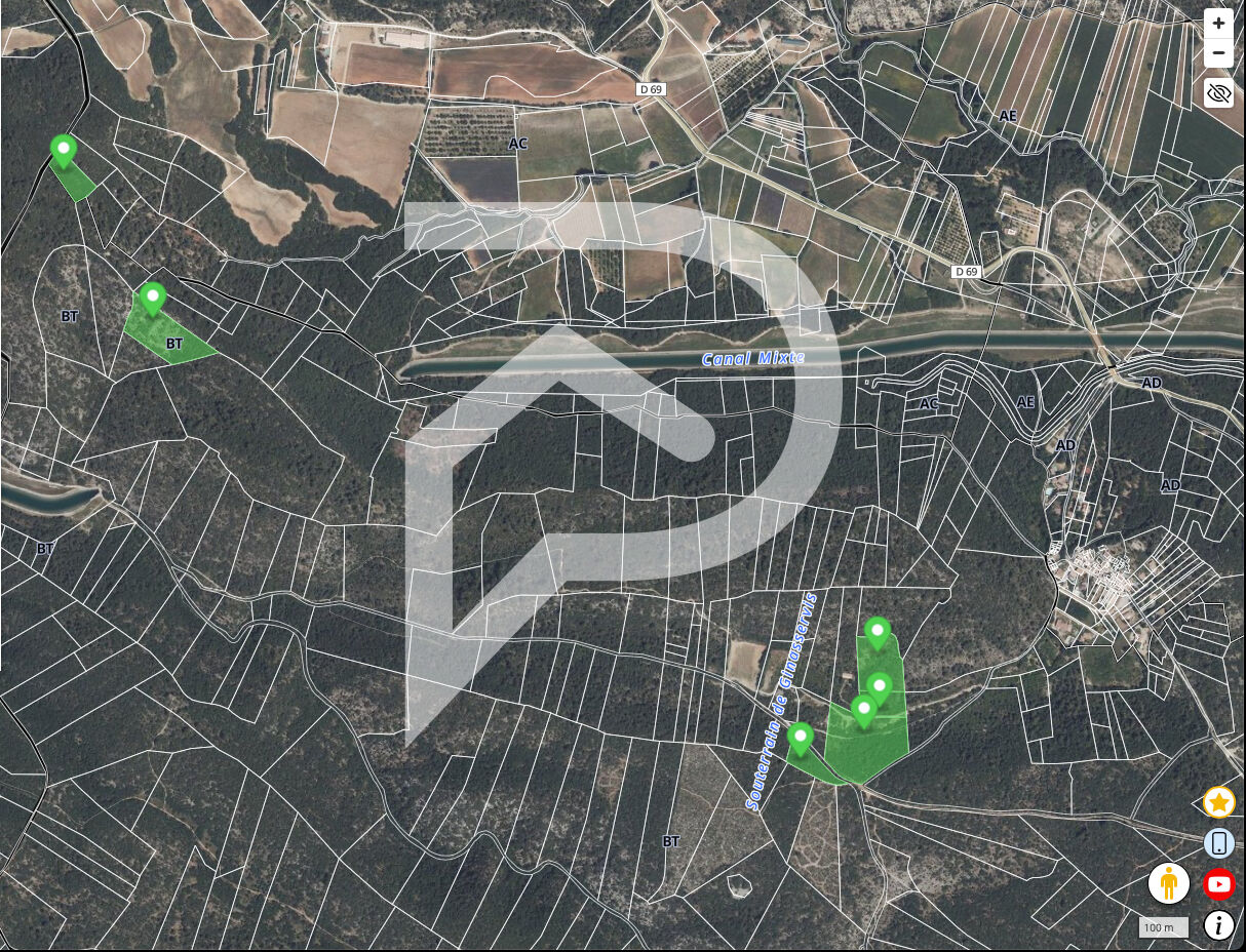 TERRAIN ST JULIEN 46773m2 AGRICOLE ET LOISIRS