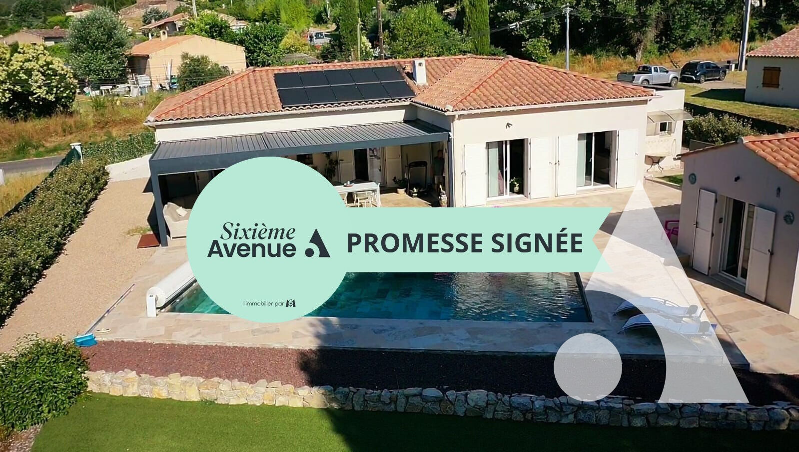Maison de 160 m² avec dépendance de 15m² piscine sur terrain de 1.432 m²