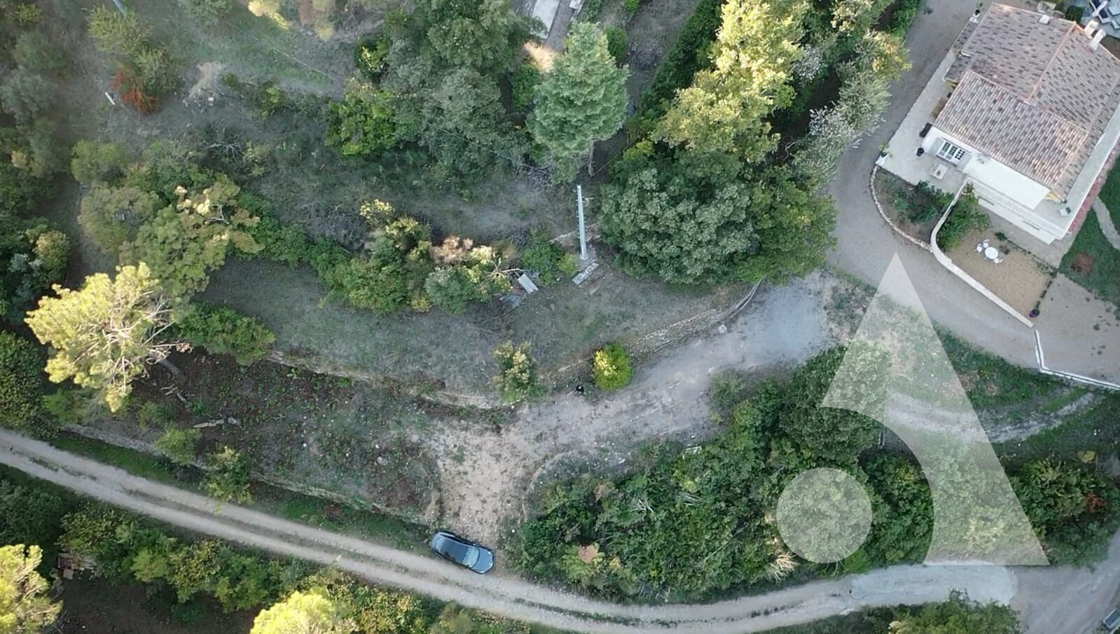 Photo Terrain Draguignan col de l'ange de 1.224m² LOT B, pour une maison de 183,6 m², viabilités en bordures. image 2/6