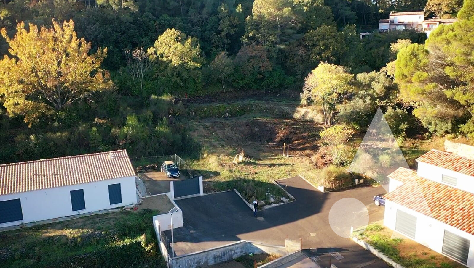 Photo Terrain viabilisé à Draguignan , col de l'ange de 806 m² LOT 3, pour une maison de 120,9 m², image 5/6