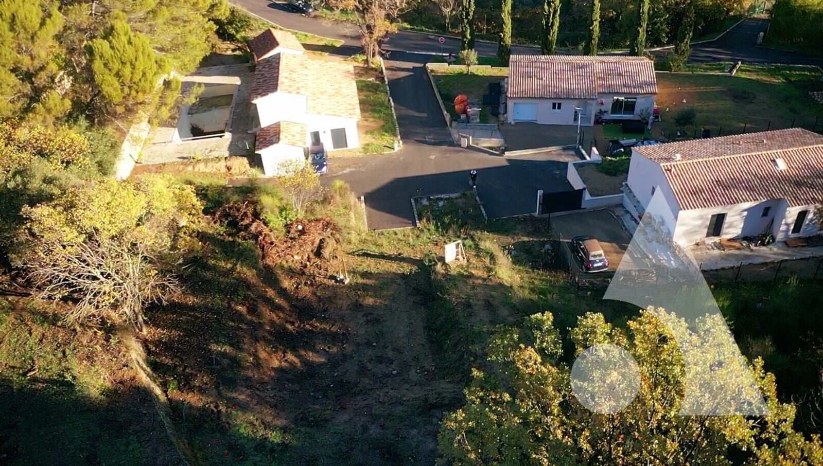 Photo Terrain viabilisé à Draguignan , col de l'ange de 806 m² LOT 3, pour une maison de 120,9 m², image 6/6