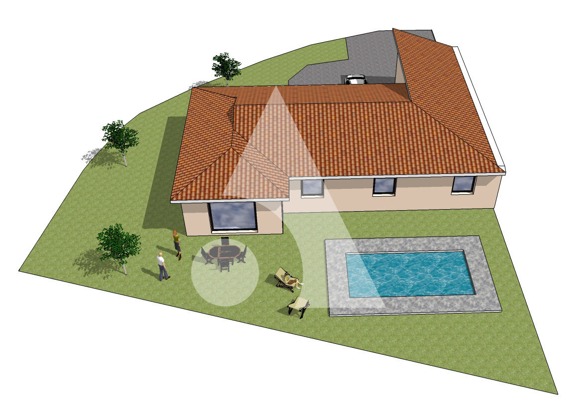 Beau terrain plat Saint Symphorien Sur Coise libre constructeur