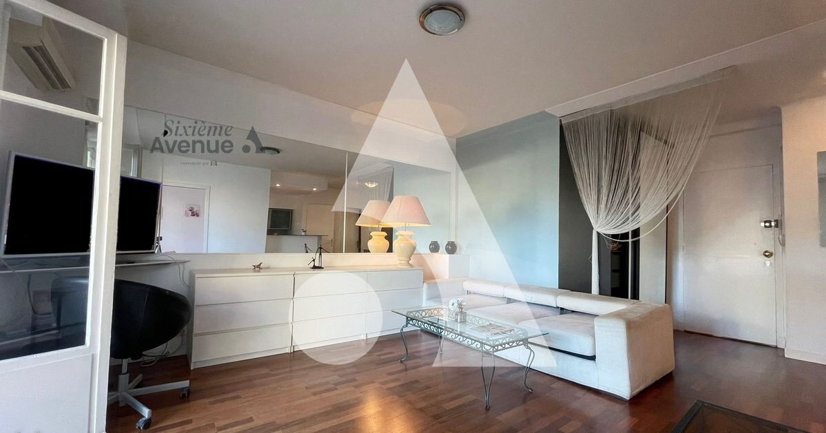 Photo Cannes 2P de 36.56 m², terrasse de 12.42m²,cave.Vendu meublé. image 5/6