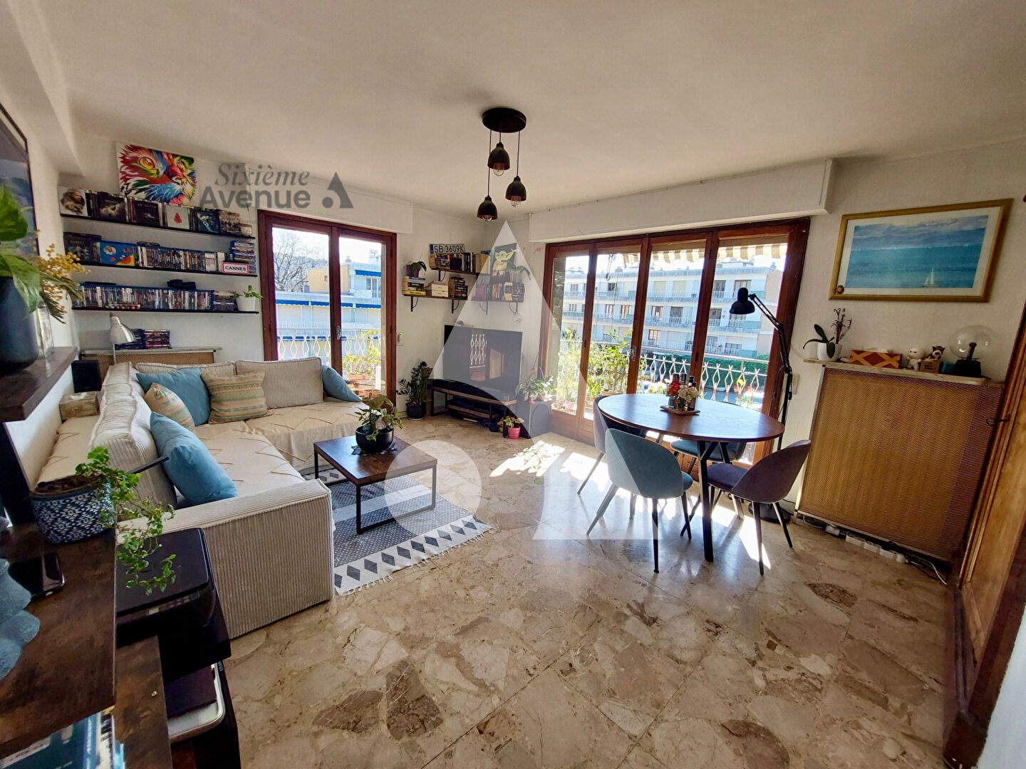 3P secteur Mont joli de 64.60m² terrasses, parking, cave