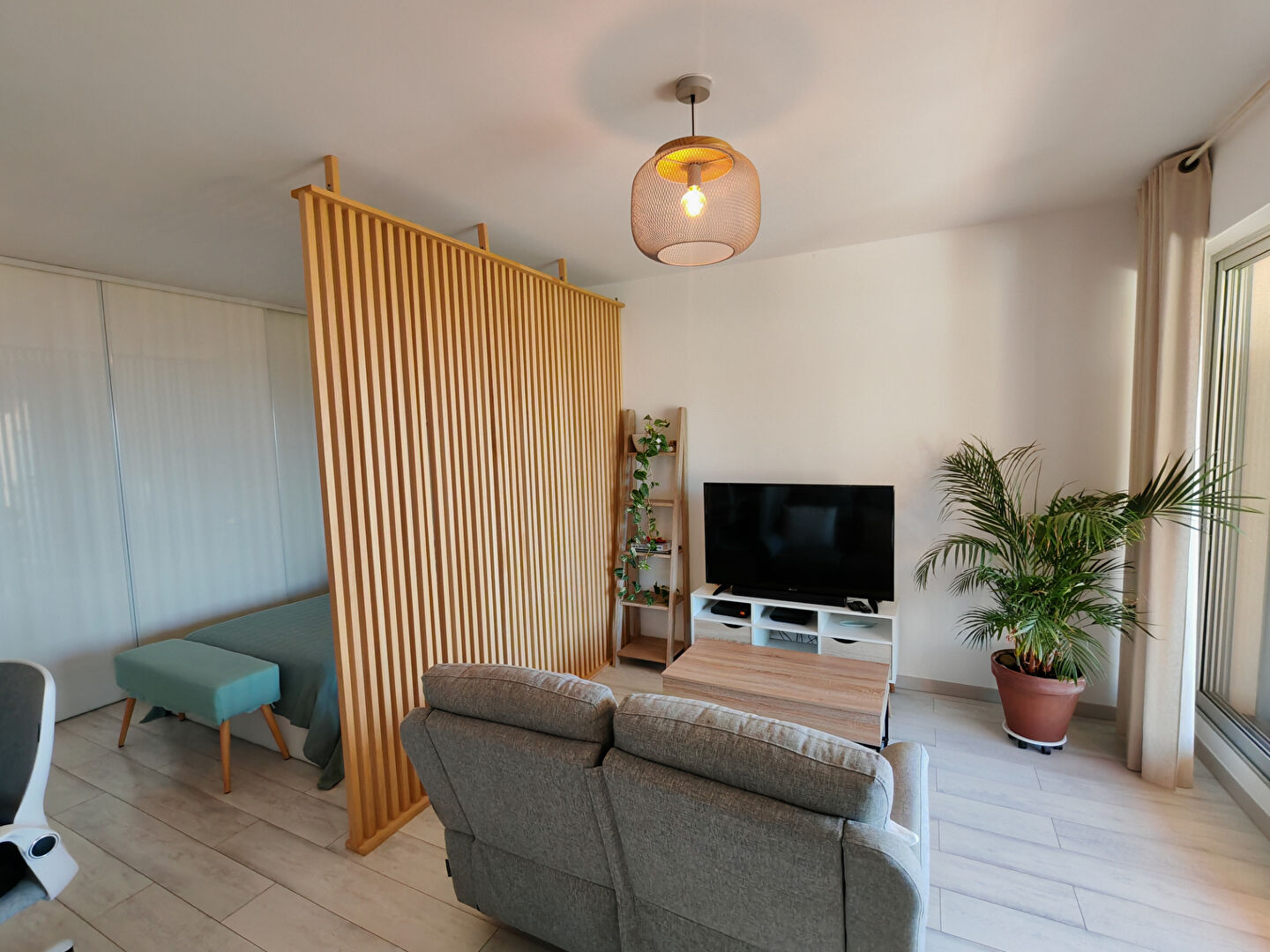 Photo Grand Studio Ajaccio 34.85 m2, vue mer. image 4/6