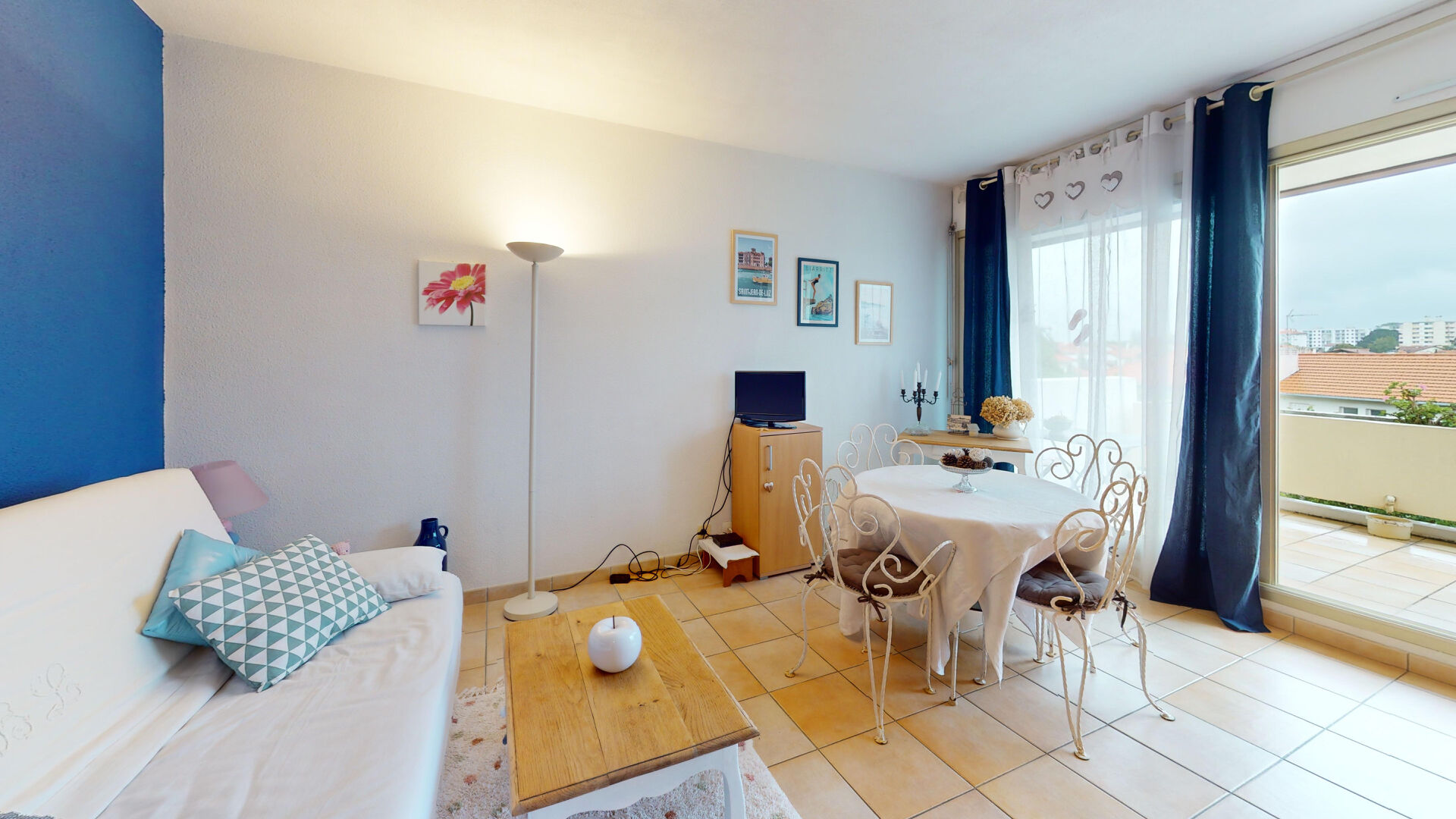 Appartement Biarritz 1 pièce 25 m2 + place de parking