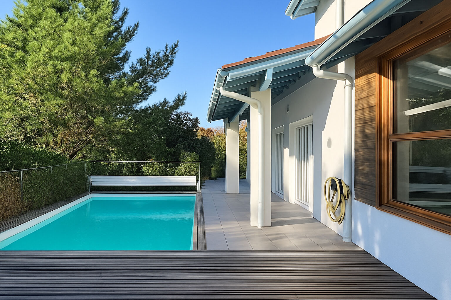 Photo Maison d'architecte avec piscine Bayonne - 5 pièces - 181 m2 image 1/6