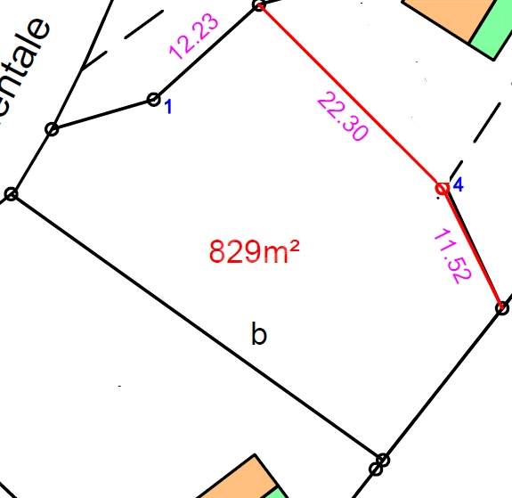 Photo Terrain Combronde 829 m2 image 4/4