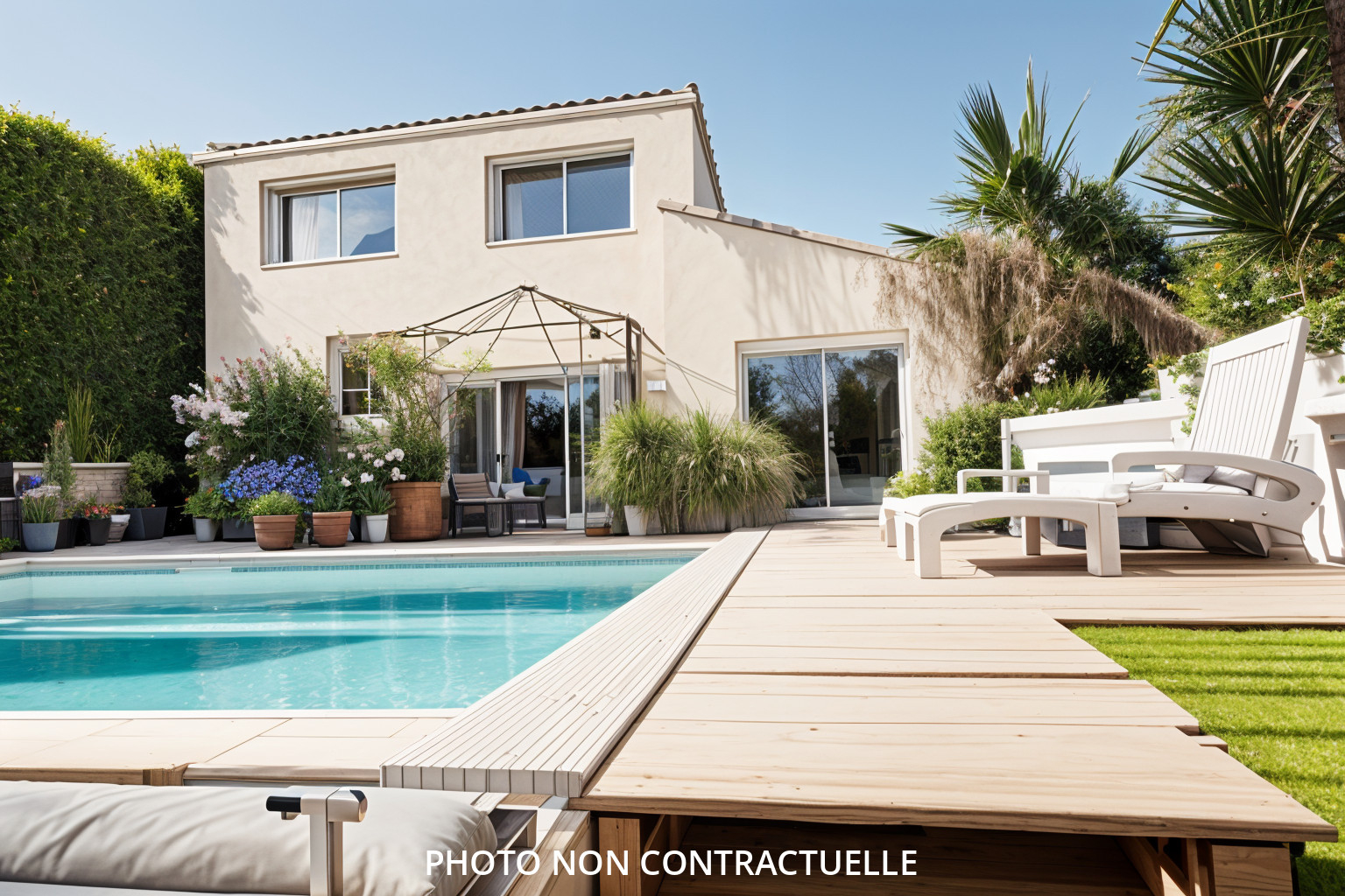 Photo VILLA 152 M2 PISCINE STUDIO INDEPENDANT  ATELIER  MARSEILLE 13012 image 2/6