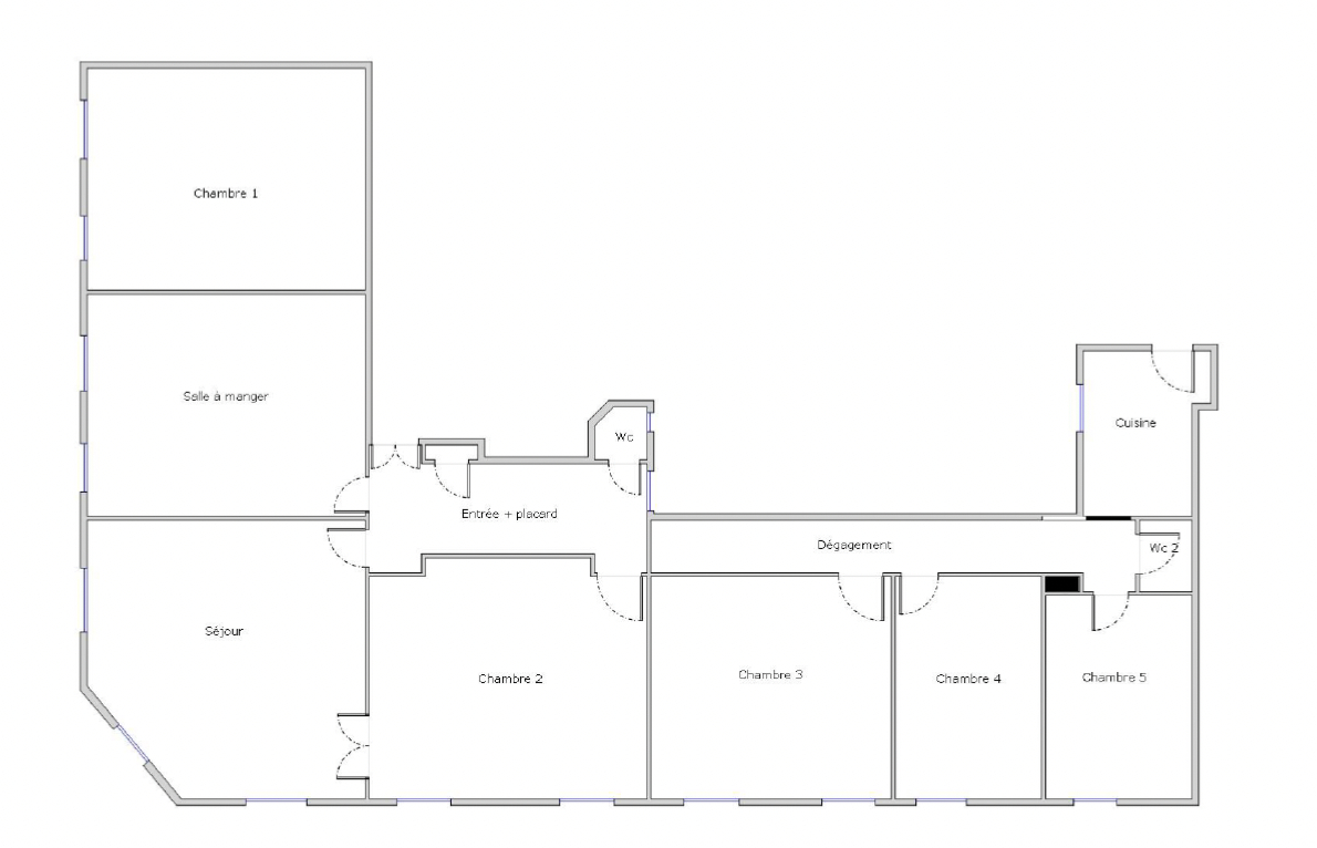 Photo Appartement Saint-Michel 6 pièces 157.10 m2 image 3/6