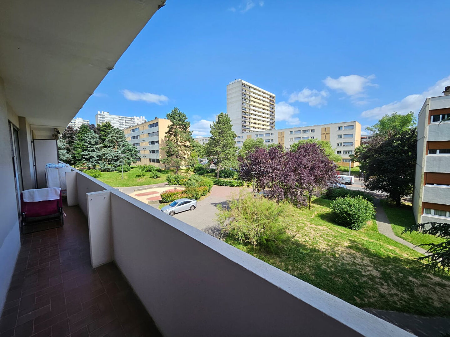 En exclusivité - Appartement T3 lumineux avec balcon et cave -  Rillieux-la-Pape