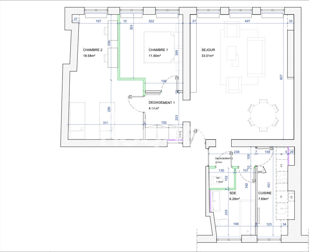 À vendre : Appartement 4 pièces à Paris - Référence 1876
