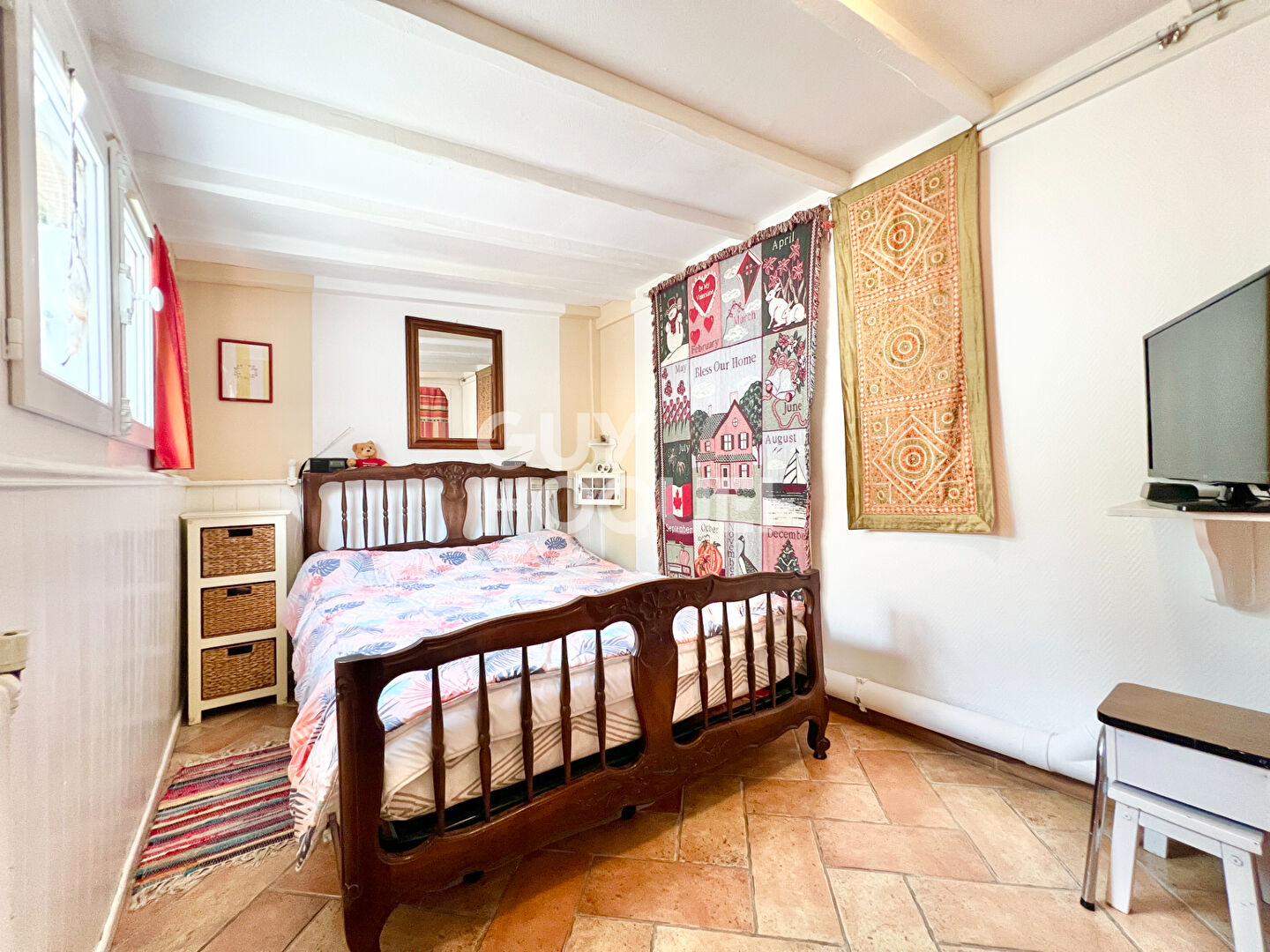 Maison à vendre  au Graviers- 3 pièces avec cour