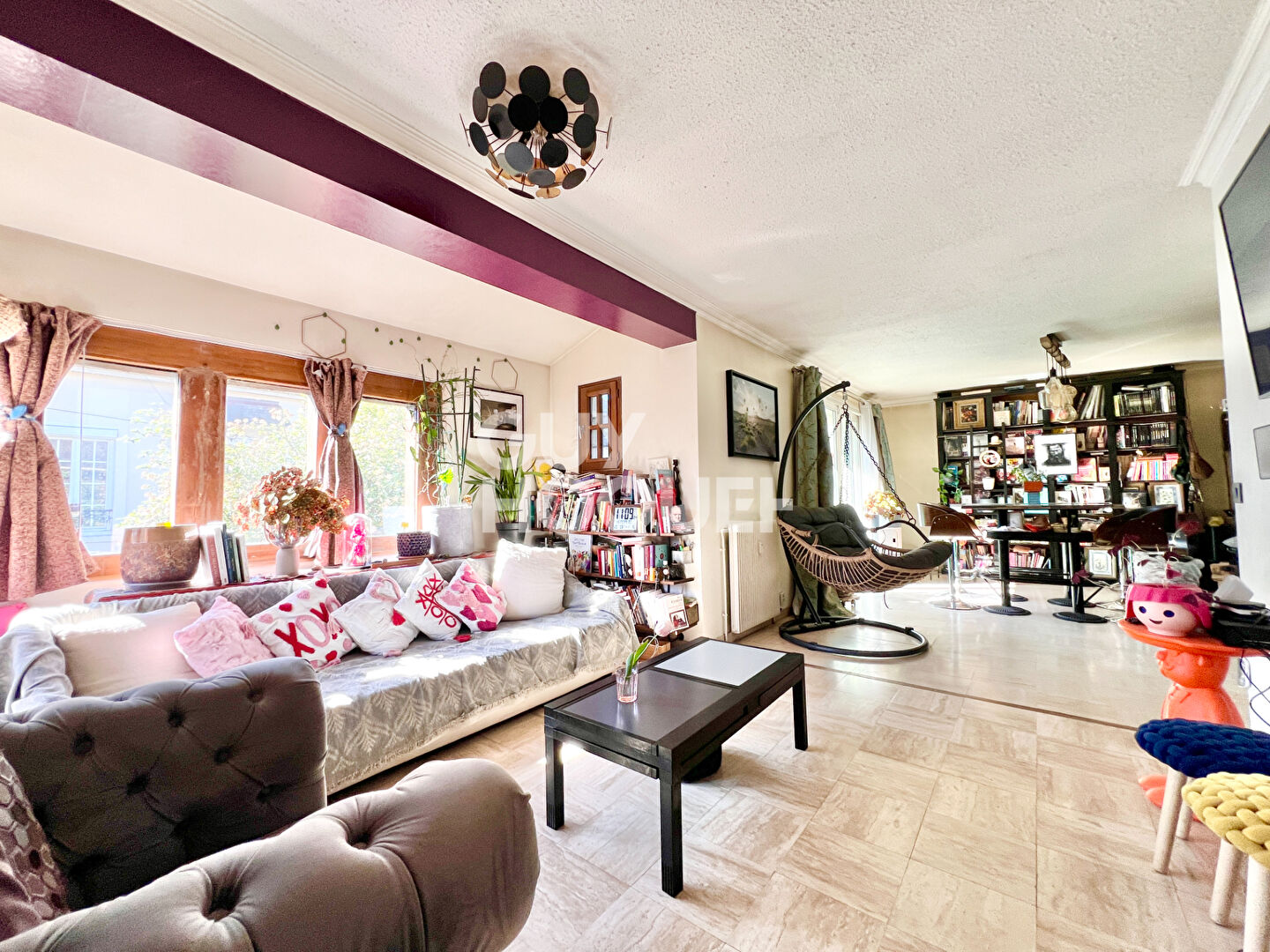 DUPLEX 5 pièces à vendre à Antony - 87 m² avec garage double, cave, balcon et jardinet.